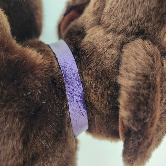 Bestever Chocolate Lab Plush Realistic Labrador Retriever 12" Stuffed Animal - Picture 10 of 10